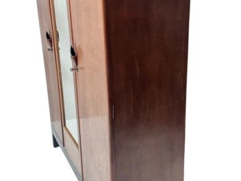 Art Deco Amsterdamse School Armoire by Willem Penaat for Metz & Co. Amsterdam